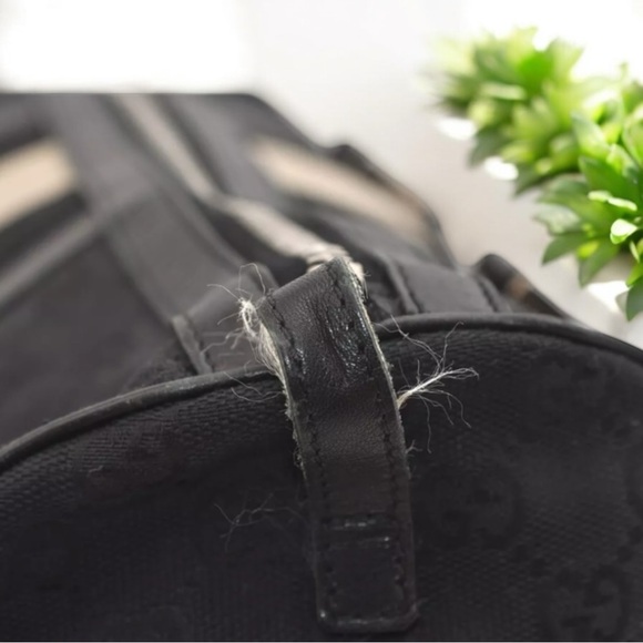 GUCCI - Jacquard Boston Bag - Picture 14 of 16